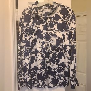 Boohoo button up blouse